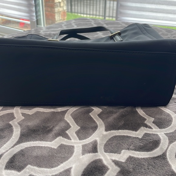 KATE SPADE NEW YORK Wilson Road Alyse Satchel Bag in Black Nylon - Picture 8 of 9